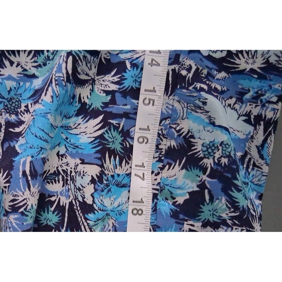 Christopher & Banks Women's Crop Signature Slimming Pants Palm Tree Size 14 - Picture 11 of 11